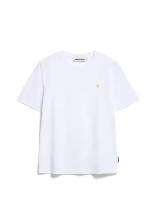 Armedangels - LUALAA ICONS white-yellow - Gr. - M