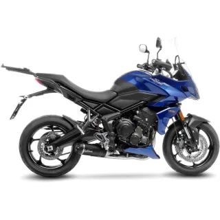 LeoVince Sport Auspuff Komplettanlage LV ONE Edition BLACK Triumph Tiger Sport 660 Bj.2022-2024 +ABE