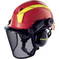 Uvex Kopfschutz uvex 9772 9774238 Forstschutzhelm Rot