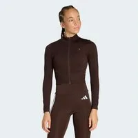 adidas Performance Rollkragenpullover WORKOUT ESSENTIALS, DURCHGEHENDER REISSVERSCHLUSS, STRICK