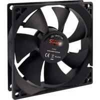 F-92-S 92x92x25mm, Gehäuselüfter schwarz, 92 mm