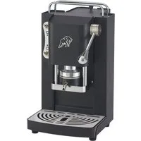Faber Coffee Machines Espressomaschine Pro Essential Chrom Kaffeepadmaschine, 44mm ESE Pads, Chrom-Details mit hochwertigem 3D-Logo