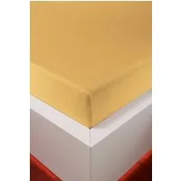 bellana Spannbettlaken bellana deluxe mit Elasthan, Jersey 230 g/m², Premium-Qualität, Jersey-Elasthan, Gummizug: rundum, (1 Stück), mit 5% Elasthan, für Matratzen bis 35cm Höhe, bügelfrei, faltenfrei