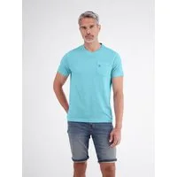 LERROS V-Shirt T-Shirt mit sportlichem V-Ausschnitt aus reiner Baumwolle
