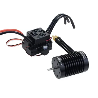 Surpass Hobby Waterproof F540 V2 Sensorless Brushless Motor with 60A ESC for 1/12 1/14 RC Brushless Cars Tamiya TT-02