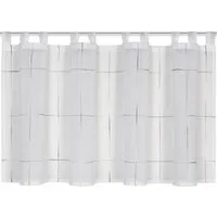 EXPERIENCE Scheibengardine Scheibengardine Schlaufenpanneaux transparent uni 50x140 cm, Schlaufen, transparent, Voile