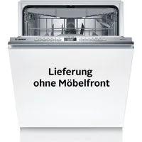 BOSCH vollintegrierbarer Geschirrspüler XXL, Serie 4 SBV4ECX28E, 14 Maßgedecke, Automatische Türöffnung für Effizienz, flexible Körbe & Schubladen