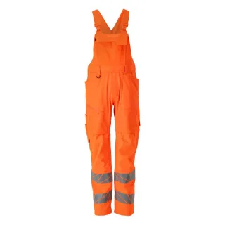 MASCOT Latzhose mit Knietaschen ACCELERATE SAFE Hi-vis Orange 48 - 24569-236-14-82C48