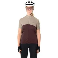 VAUDE Radtrikot WOMEN'S MATERA FZ TRICOT für Radsport, mit zwei Rückentaschen, mit Stehkragen, atmungsaktiv