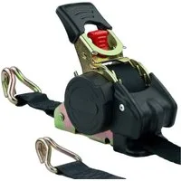 MCS CARGO SECURITY Zurrgurt Spanngurt mit Rückhol-Automatik + Ratsche, 300kg, 3m, Zurrgurt (1-St)