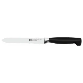 ZWILLING VIER STERNE Universalmesser 13 cm, Wellenschliff