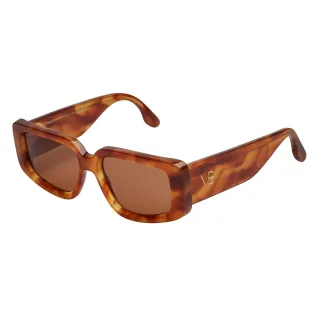 VB670S Rechteckige Sonnenbrille für Damen