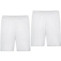 James & Nicholson Funktionsshorts Doppelpack Funktionelle Herren Teamshorts mit Innenslip JN381 (Doppelpack, 2er-Pack) Atmungsaktiv, feuchtigkeitsregulierend und schnell trocknend