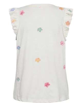 Nümph - NUNESSA T-SHIRT - GOTS cloud dancer - Gr. - M