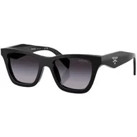 PRADA Sonnenbrille Prada PR C07S Sonnenbrille Butterfly Schwarz Grau Damen