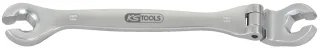KS Tools CHROMEplus Offener Doppel-Ringschlüssel mit Gelenk - 518.0393
