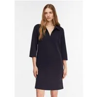 comma Minikleid Kleid Minikleid mit Polokragen und Nahtdetails