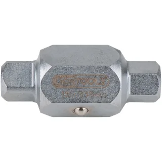 KS Tools Stecknüsse für Ölablassschrauben, 6-kant 12mm+4-kant 11mm - 150.9394