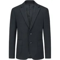 Allthemen Sakko im Slim Fit lässige Anzugjacke mit Streifen