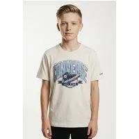 Converse T-Shirt CNVB VARCITY SS SNEAKER TEE mit Converse-Sneaker-Grafik im College-Stil