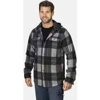 HERO by John Medoox Kapuzenhemd HUNTER Workwear Arbeitshemd mit Kapuze Arbeitshemd mit Kapuze Funktionsqualität für Herren