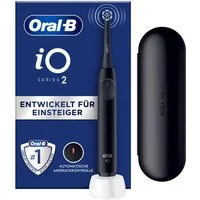 Oral-B Elektrische Zahnbürste iO Series 2, Aufsteckbürsten: 1 St., für die sanfte Reinigung, Reise-Etui