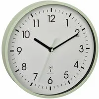 TFA Dostmann Wanduhr TFA 60.3550 analoge Funk-Wanduhr Funkuhr 245 mm mit Sekundenzeiger