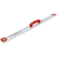 BGS technic Schneidelineal BGS TECHNIC Schneid- und Markierlineal, mit Griff und Wasserwaage, 750