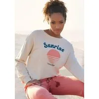 Vivance Sweater mit schönem Frontprint, Loungewear