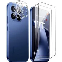SmartUP Displayschutzglas für Xiaomi 17T Pro Display Kamera Schutz Hartglas Full Screen Cover 9H für Xiaomi 17T Pro, kompletter Rundumschutz