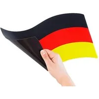 F.I.G. Fahne Magnet Autofahne Deutschland 30x20cm, für metallische Oberflächen geeignet