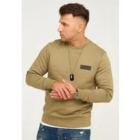 Jack & Jones Sweatshirt POPS SWEAT CREW NECK Sweatpullover Casual Basic Shirt Unifarben Baumwollmischung