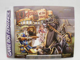 Defender of the Crown [Game Boy Advance] Anleitung