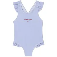 vertbaudet Badeanzug Gestreifter Mädchen Baby Badeanzug