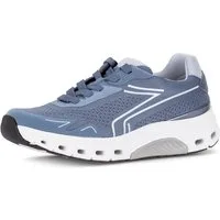 rollingsoft Plateausneaker, Freizeitschuh, Halbschuh, Schnürer mit Reflektor-Besätzen, G-Weite