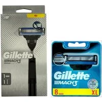 Gillette Rasierklingen Mach3, 9-tlg.
