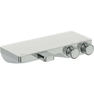 Ideal Standard Ceratherm S200 Bade-Thermostat A7330AA Aufputz, mit Ablage, verchromt