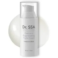 DR. SEA Nachtcreme Präbiotische regenerierende Nachtcreme, Mit Hyaluron, Retinol und Biotin - Anti-Falten Feuchtigkeit