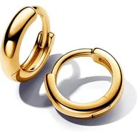 Pandora Ohrring-Set Pandora Runde Huggie-Kreolen-Ohrringe 263286C00 Ohrringe