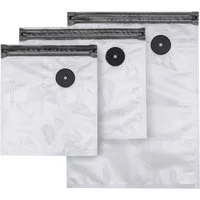 Caso Vakuumier-Folienrollen Vakuumbeutel Zip-Bags Set