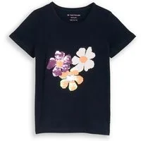 TOM TAILOR T-Shirt mit Wendepailletten