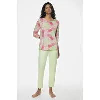 Mey Schlafanzug Mey Damen Pyjama Serie Pink Pineapple (2 tlg)