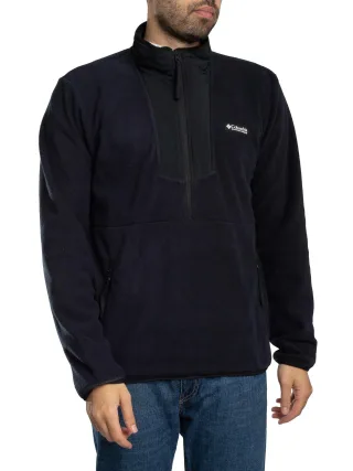 Columbia Sequoia Grove Fleecejacke Mit Halbem Reißverschluss, Schwarz