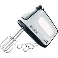 Handmixer HM 3830 weiß/schwarz, 400 Watt