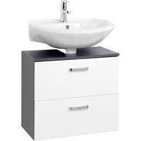 welltime Waschbeckenunterschrank Texas Breite 60 cm, mit Auszug und Klappe