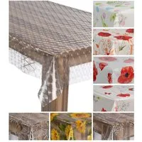 laro Tischdecke Wachstuch-Tischdecke Wachstischdecke Gartentischdecke
