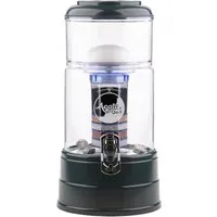 AcalaQuell Wasserfilter Standfilter Mini - mit handgefertigtem Glasbehälter (5Liter), ideal für Singles und Paare