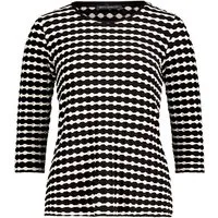 Betty Barclay 3/4-Arm-Shirt Damen mit Rundhalsausschnitt (1-tlg) Material