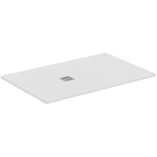 Ideal Standard Rechteck-Duschwanne Ultra Flat S + 1400x900mm Abl.25cm Mitte/Seite Weiss, T5598FR T5598FR