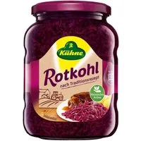 Kühne Gemüsekonserve, Kühne Original Rotkohl Küchenfertig nach Traditionsrezept 720ml